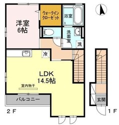 アムール　カーサの物件間取画像